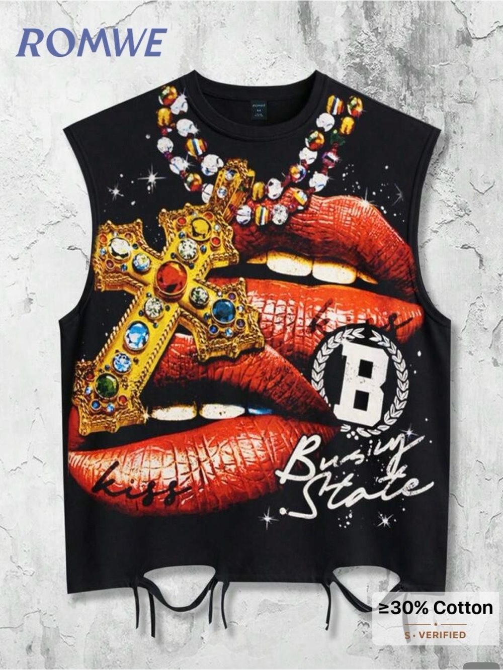 Men’s  Graphic Sleeveless Tee